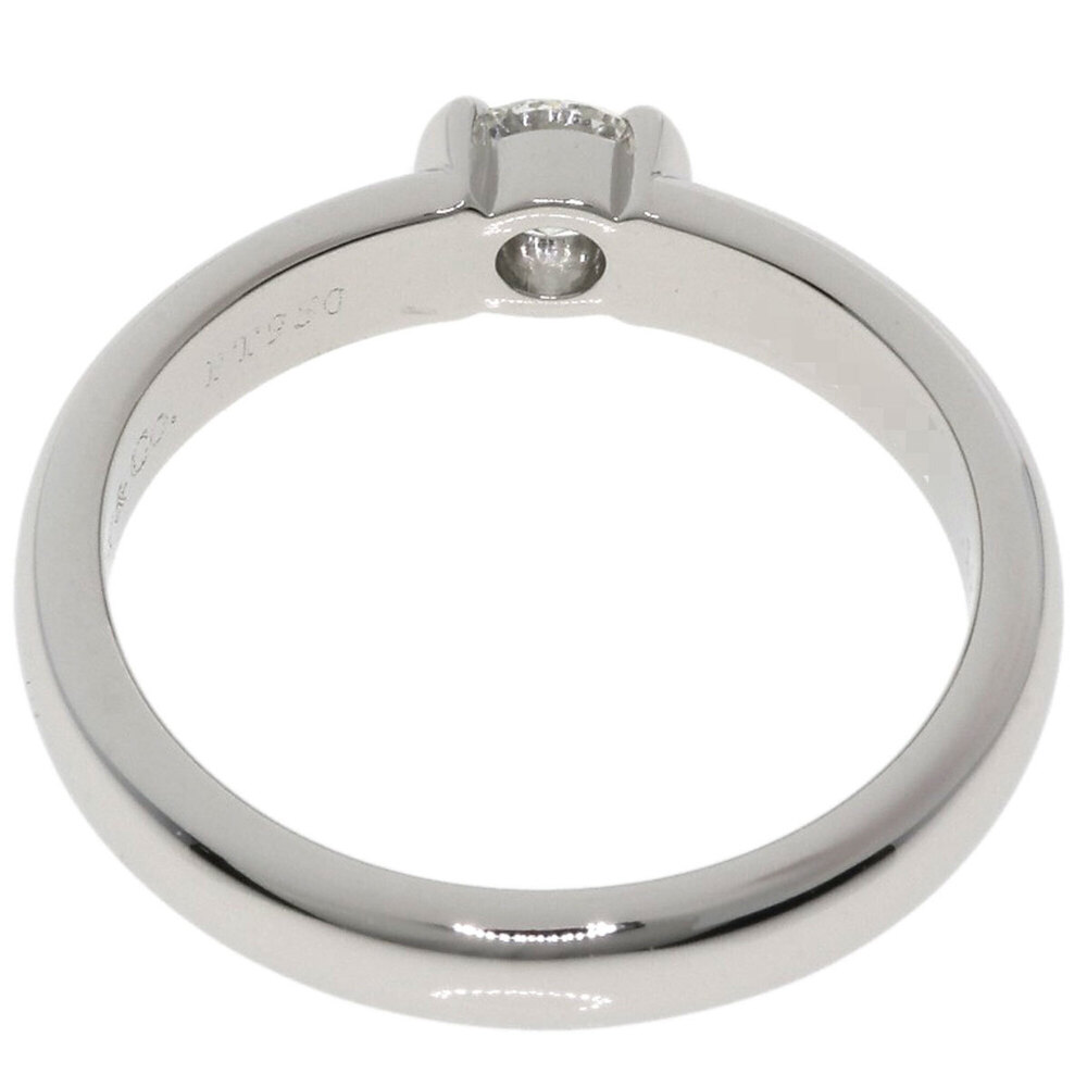 TIFFANY Authentic Silver Diamond Ring - Picture 4 of 8